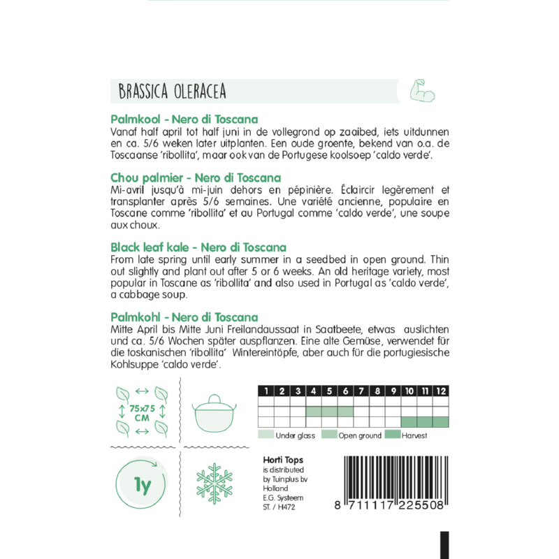 HT Palmkool Nero di Toscane